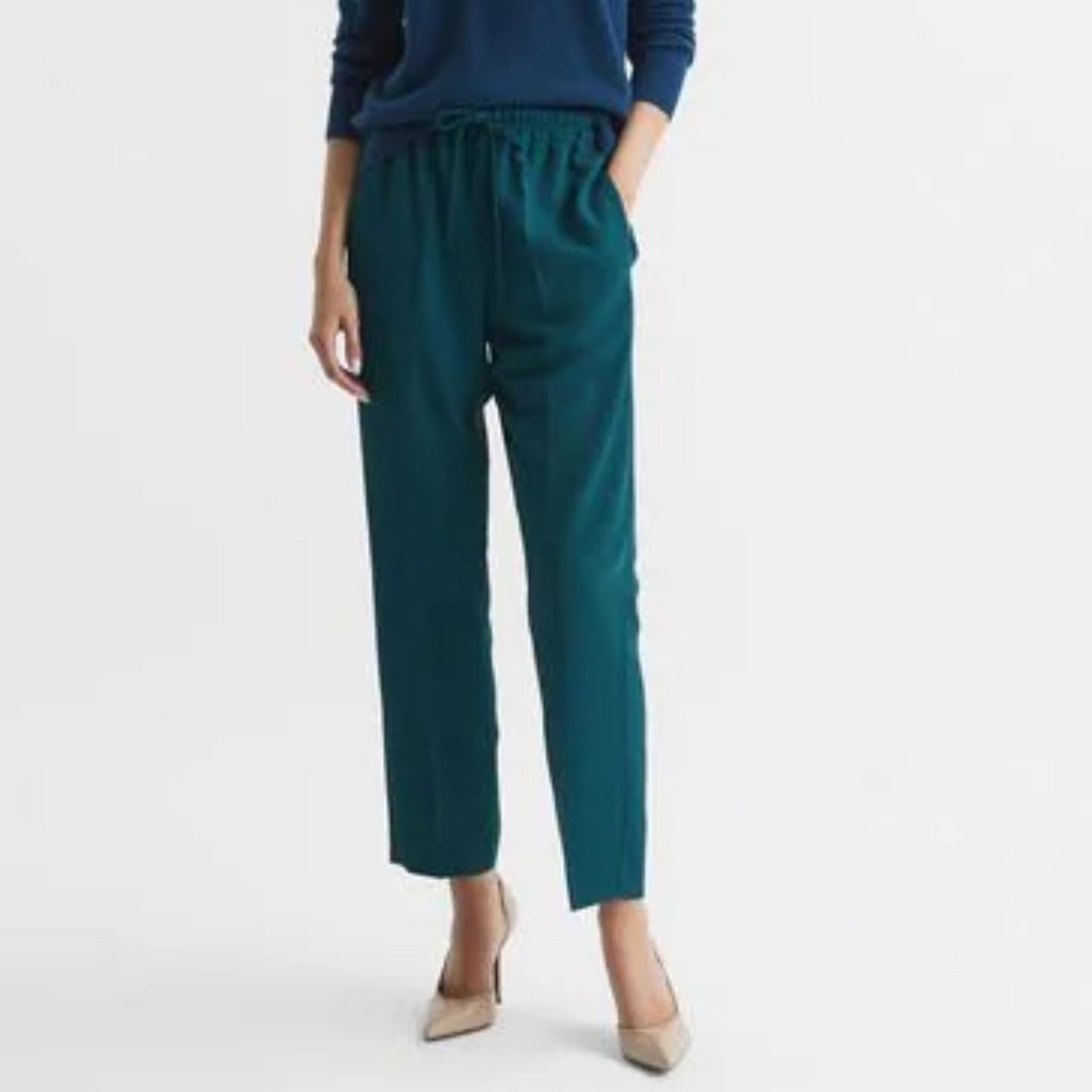 Reiss Hailey Drawstring Trousers